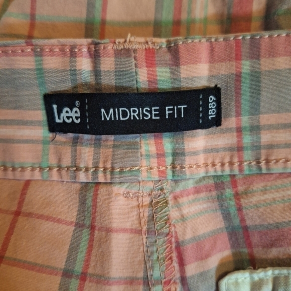 Lee mid-rise plaid shorts - Picture 4 of 4